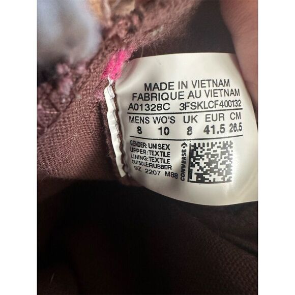 Converse CHUCK TAYLOR All-Star Boot M 8 W 10 Lugged 2.0 Counter Climate - Picture 7 of 7